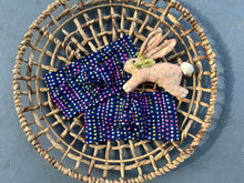 Load image into Gallery viewer, Hoppity Dots on Navy
