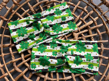 Load image into Gallery viewer, Shamrocks with Glittered Dots
