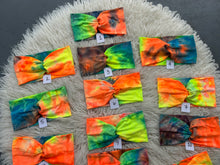 Load image into Gallery viewer, Tie Dye-blue, green, orange &amp; yellow
