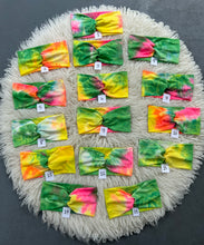 Load image into Gallery viewer, Tie Dye-green, pink &amp; yellow
