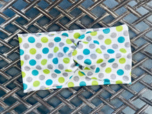 Load image into Gallery viewer, Green and Glittered Dots

