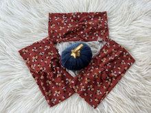 Load image into Gallery viewer, Maple,Mustard &amp; Aqua  Rib Knit Floral
