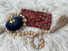 Load image into Gallery viewer, Maple,Mustard &amp; Aqua  Rib Knit Floral
