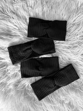 Load image into Gallery viewer, Last Chance: Black Wide Rib Knit-Child &amp; Toddler

