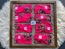 Load image into Gallery viewer, Hot Pink, Tan &amp; Purple Floral
