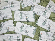 Load image into Gallery viewer, Girlie Bunnies on Pale Violet
