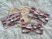 Load image into Gallery viewer, Glittered Animal Print Hearts
