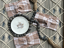 Load image into Gallery viewer, Caramel &amp; Cream Houndstooth Plaid
