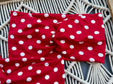 Load image into Gallery viewer, Crinkle Red &amp; White Polka Dots
