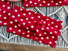 Load image into Gallery viewer, Crinkle Red &amp; White Polka Dots
