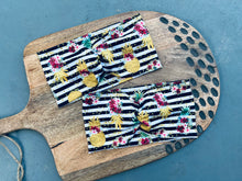 Load image into Gallery viewer, Last Chance: Glittered Floral Pineapples &amp; Stripes
