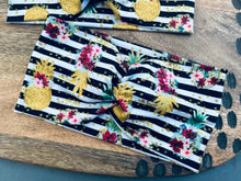 Load image into Gallery viewer, Last Chance: Glittered Floral Pineapples &amp; Stripes
