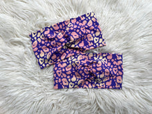 Load image into Gallery viewer, Heart Shaped Cheetah on Purple
